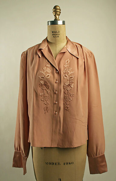 Blouse, [no medium available], probably French 