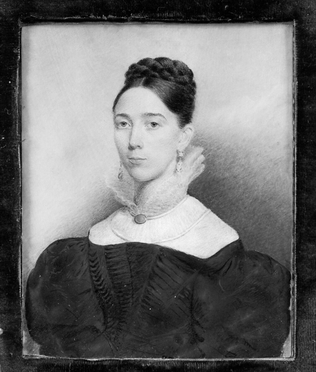 Alice Goudry, Eliza Goodridge (1798–1882), Watercolor on ivory, American