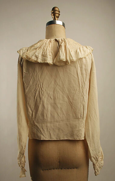 Blouse, silk, American or European