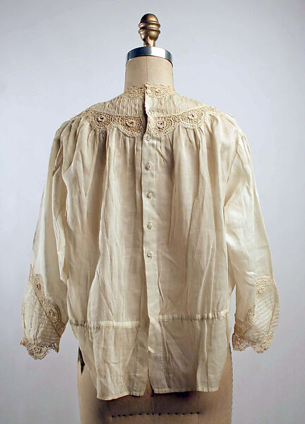 Blouse, cotton, American or European