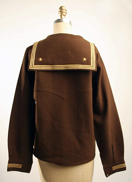 Middy blouse, wool, American