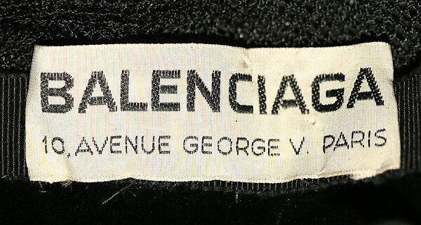 Pillbox hat, House of Balenciaga (French, founded 1937), silk, cotton, French