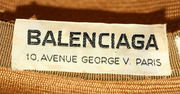 Hat, House of Balenciaga (French, founded 1937), straw, French