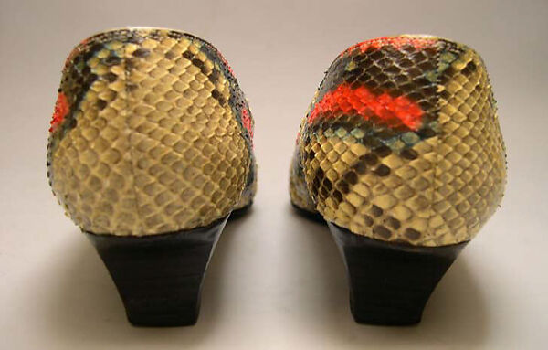 Shoes, House of Dior (French, founded 1946), leather, French