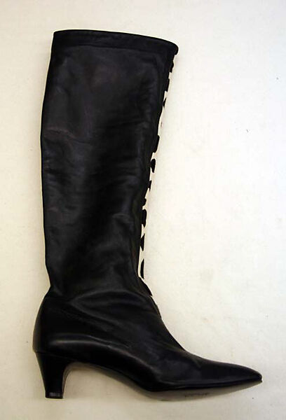 Boots, Herbert Levine Inc. (American, founded 1949), leather, American