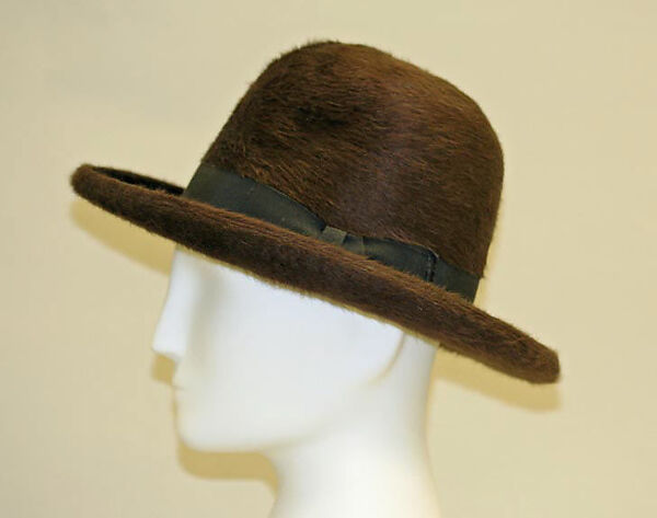 Hat, Gelot (French), wool, cotton, French 