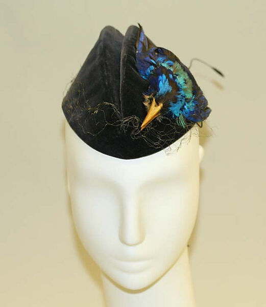 Glengarry cap, Madame Suzy (French), silk, French 