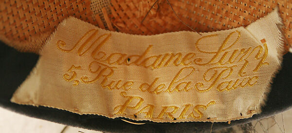 Glengarry cap, Madame Suzy (French), silk, French