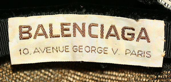 Hat, House of Balenciaga (French, founded 1937), silk, French