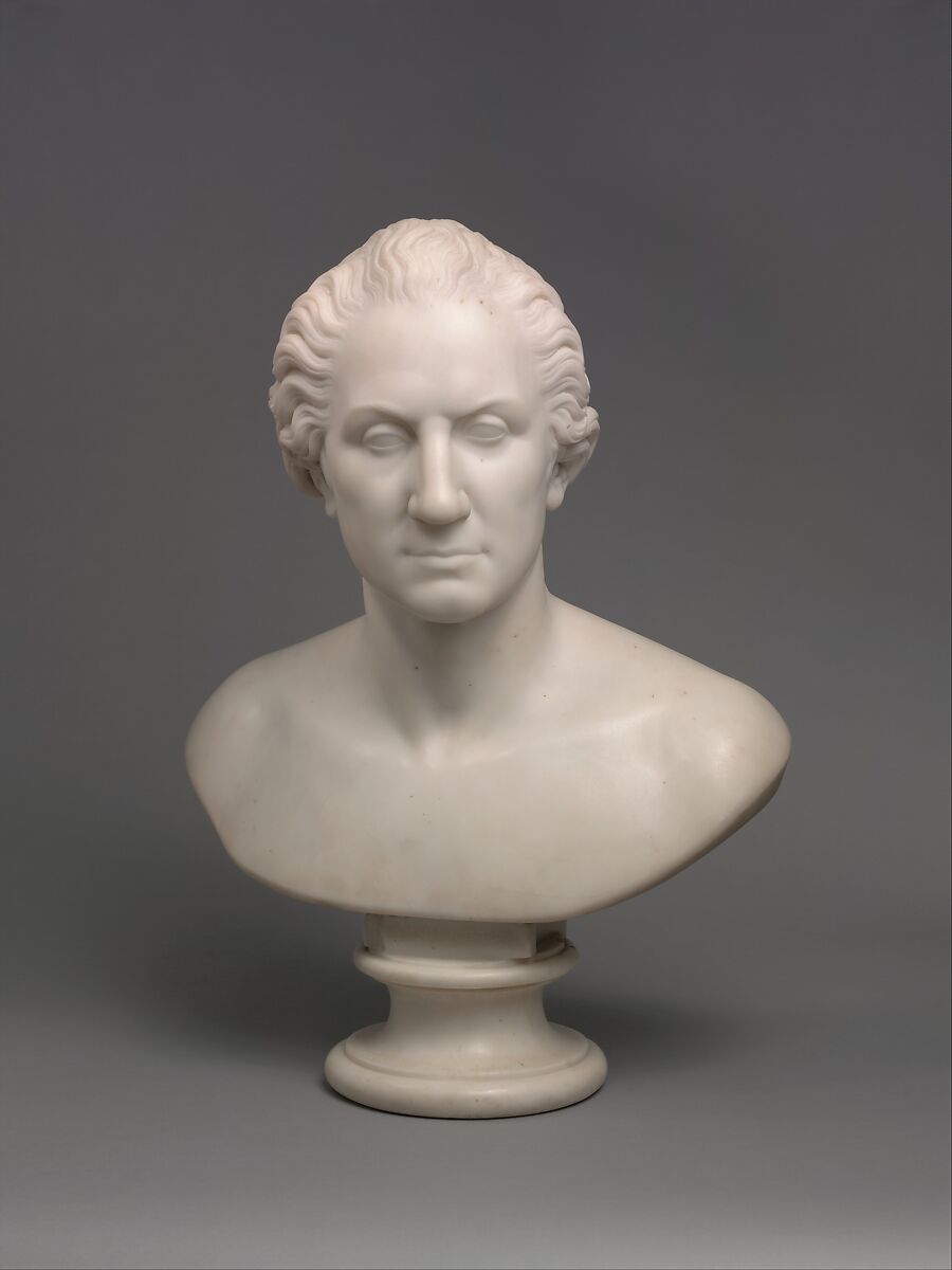 George Washington, Horatio Greenough  American, Marble, American