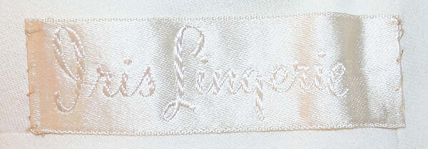 Nightgown, Mrs. Sylvia Pedlar (American, 1901–1972), [no medium available], American