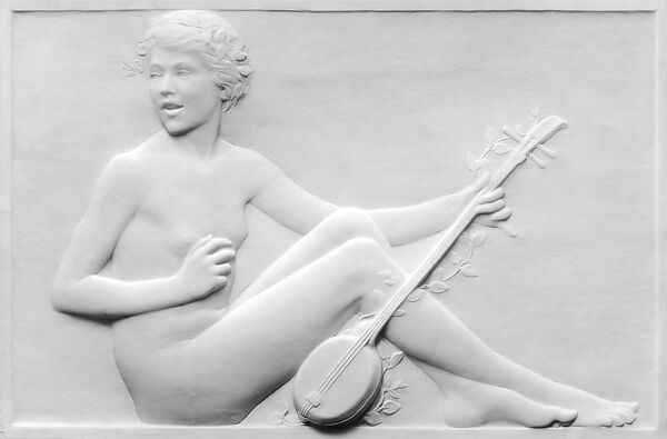 Girls Singing, Frances Grimes (American, Braceville, Ohio 1869–1963 New York), Marble, American 