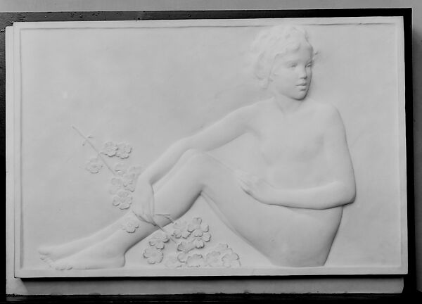 Girls Singing, Frances Grimes (American, Braceville, Ohio 1869–1963 New York), Marble, American