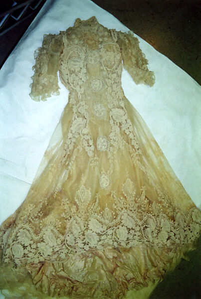 Wedding dress, Raudnitz and Co. - Huet and Chéruit (French), [no medium available], French