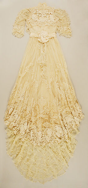 Wedding dress, Raudnitz and Co. - Huet and Chéruit (French), [no medium available], French