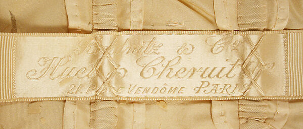 Wedding dress, Raudnitz and Co. - Huet and Chéruit (French), [no medium available], French