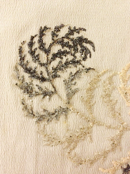 Shawl, silk, Chinese