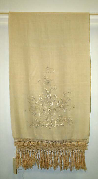 Stole, silk, Dutch 