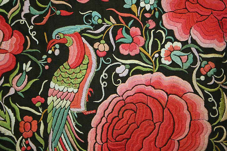 Shawl, silk, Philippine