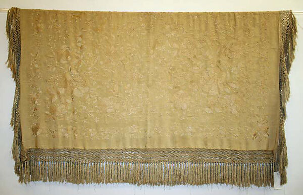 Shawl, silk, Philippine 