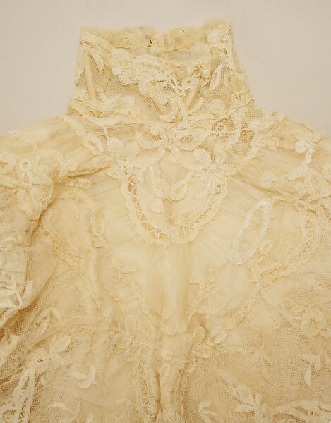 Wedding ensemble, (a) Jacques Doucet (French, Paris 1853–1929 Paris), cotton, silk, wax, French