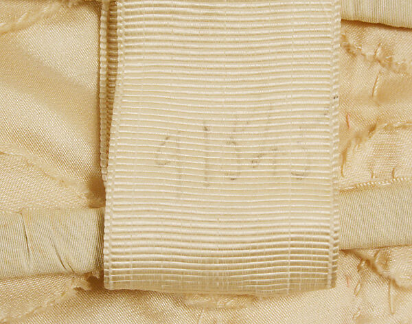 Wedding ensemble, (a) Jacques Doucet (French, Paris 1853–1929 Paris), cotton, silk, wax, French