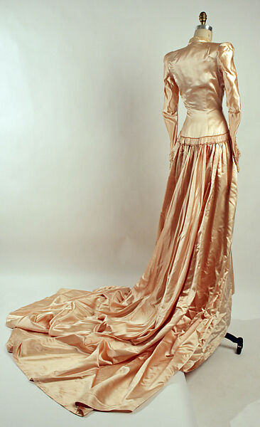 Wedding ensemble, (a) Joseph Whitehead (American), silk, cotton, glass, metal, plastic, American
