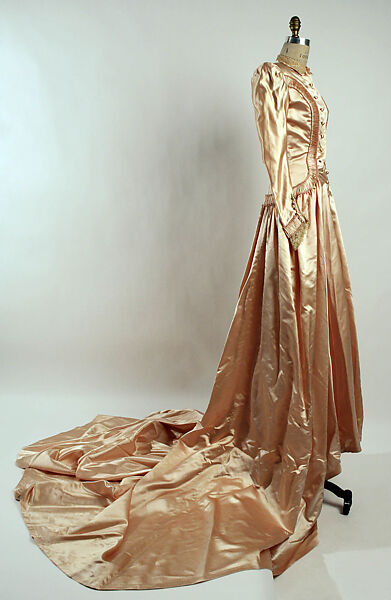 Wedding ensemble, (a) Joseph Whitehead (American), silk, cotton, glass, metal, plastic, American 