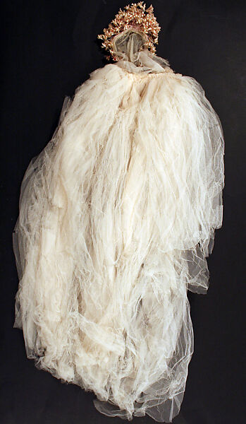 Wedding ensemble, (a) Joseph Whitehead (American), silk, cotton, glass, metal, plastic, American