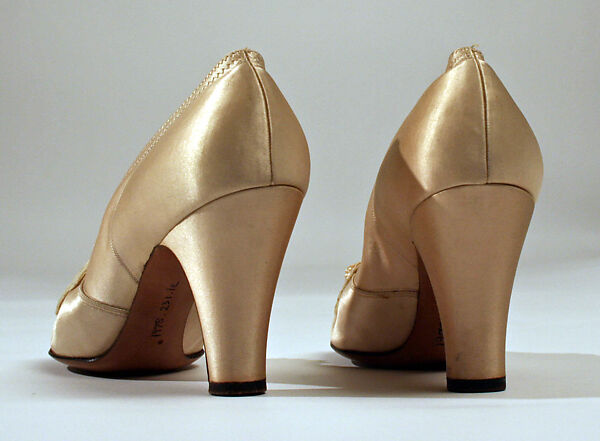 Wedding ensemble, (a) Joseph Whitehead (American), silk, cotton, glass, metal, plastic, American