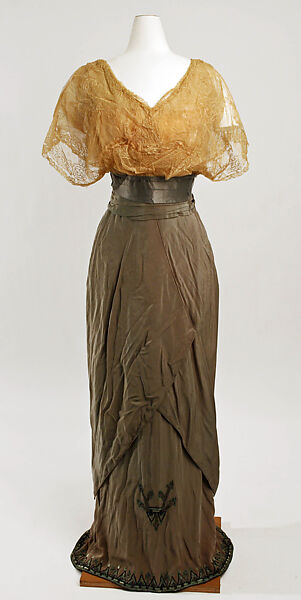 Promenade suit, Callot Soeurs (French, active 1895–1937), silk, cotton, French