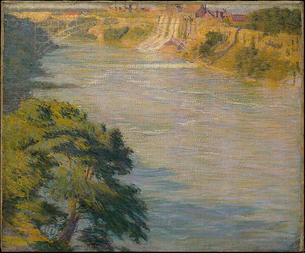 Niagara Falls, Philip L. Hale (1865–1931), Oil on canvas, American 