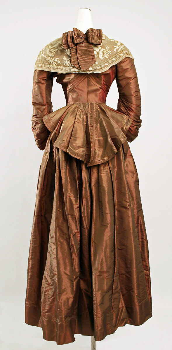 Fancy dress costume, Jeanne Hallée (French, 1870–1924), silk, French