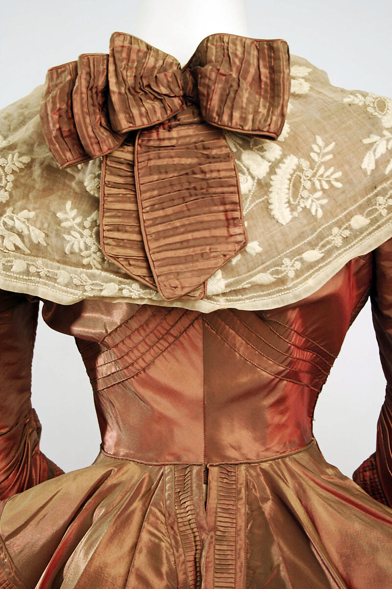 Fancy dress costume, Jeanne Hallée (French, 1870–1924), silk, French