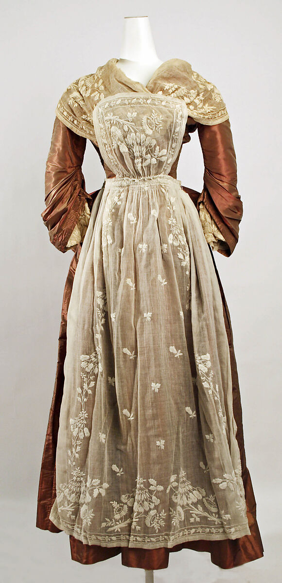Fancy dress costume, Jeanne Hallée (French, 1870–1924), silk, French 
