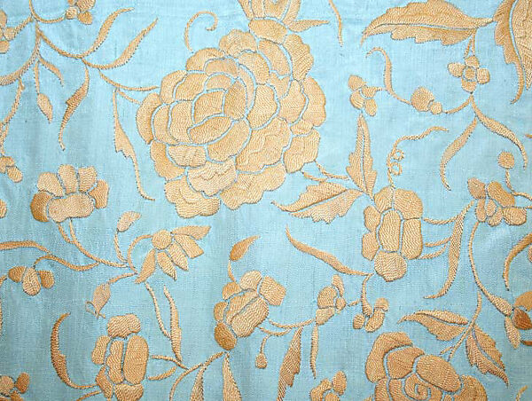 Shawl, silk, Spanish