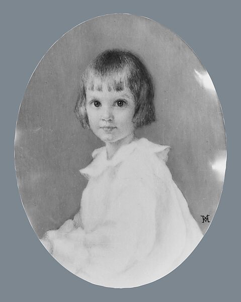 Pixie, Mary McLellan Hamilton (1891–1939), Watercolor on ivory, American 