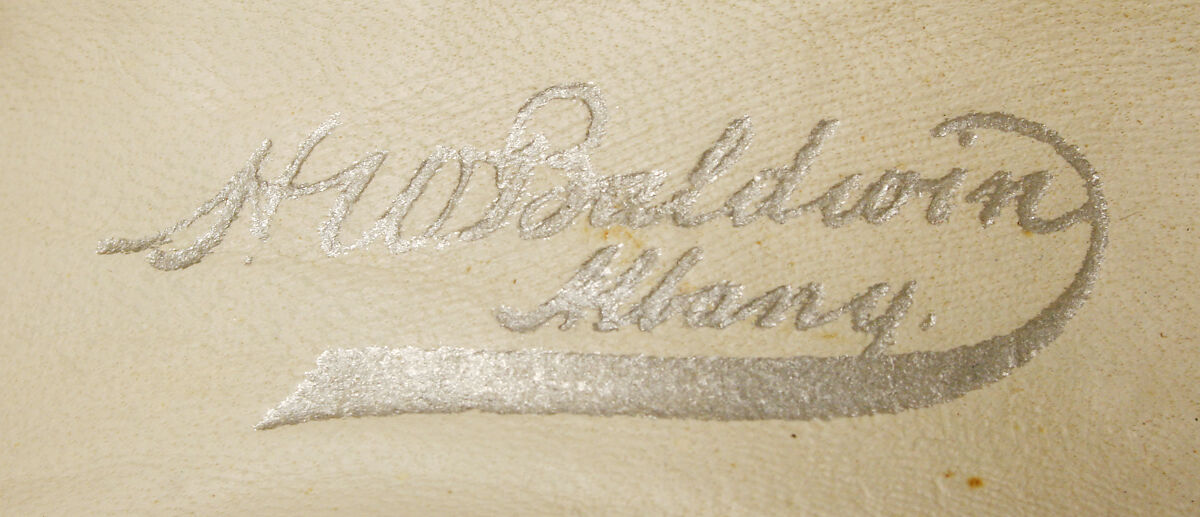 Wedding ensemble, (a, b) M. L. Doyle, silk, American