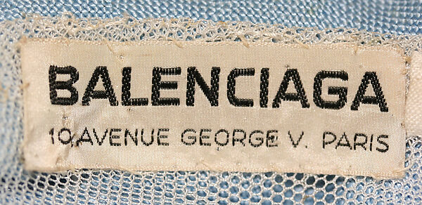 Hat, House of Balenciaga (French, founded 1937), linen, French
