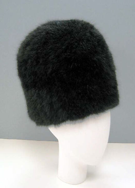 Hat, Adolfo (American, born Cuba, Cárdenas 1923–2021 New York), fur, silk, American 