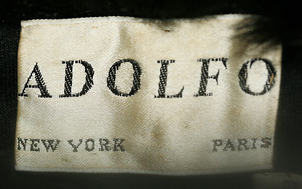 Hat, Adolfo (American, born Cuba, Cárdenas 1923–2021 New York), fur, silk, American