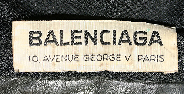 Toque, House of Balenciaga (French, founded 1937), leather, French