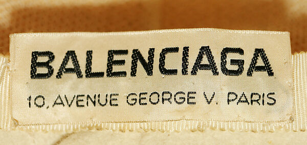 Turban, House of Balenciaga (French, founded 1937), wool, French