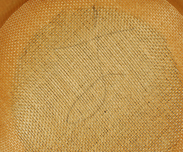 Hat, House of Balenciaga (French, founded 1937), straw, French