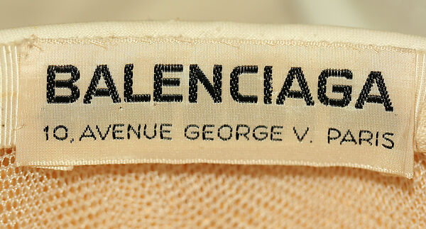 Pillbox hat, House of Balenciaga (French, founded 1937), cotton, French