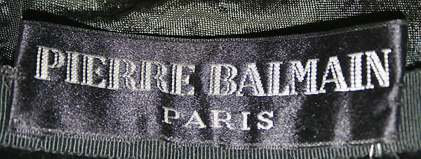 Hat, House of Balmain (French, founded 1945), silk, French
