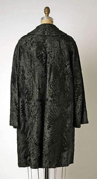 Coat, Mainbocher (French and American, founded 1930), fur, American