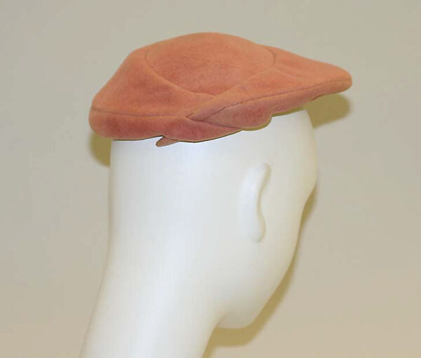 Cap, Charles James (American, born Great Britain, 1906–1978), wool, American