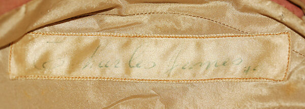 Cap, Charles James (American, born Great Britain, 1906–1978), wool, American