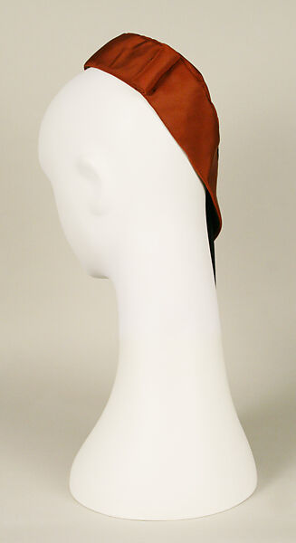 Cap, Charles James (American, born Great Britain, 1906–1978), silk, American